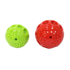 Caitec Squeaky Bouncing Dog Ball Durable Floatable Springy Toy