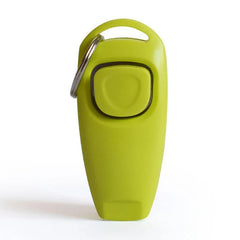 2 in 1 Pet Training Clicker Whistle Key Ring Wrist Strap