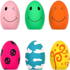 Rubber Squeaky Dog Ball Chew Fetch Puppy Interactive Play Toy