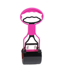 Heavy Duty Long Handle Dog Pooper Scooper Jaw Clamp Waste Picker