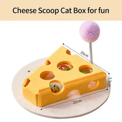 Interactive Cat Puzzle Box Felt Hide and Seek Mental Training Toy