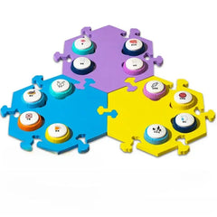 Dog Talk Buttons Pet Communication Voice Recording Training Clicker Set