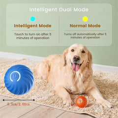 Smart Electronic Interactive Dog Ball USB Automatic Moving Pet Toy