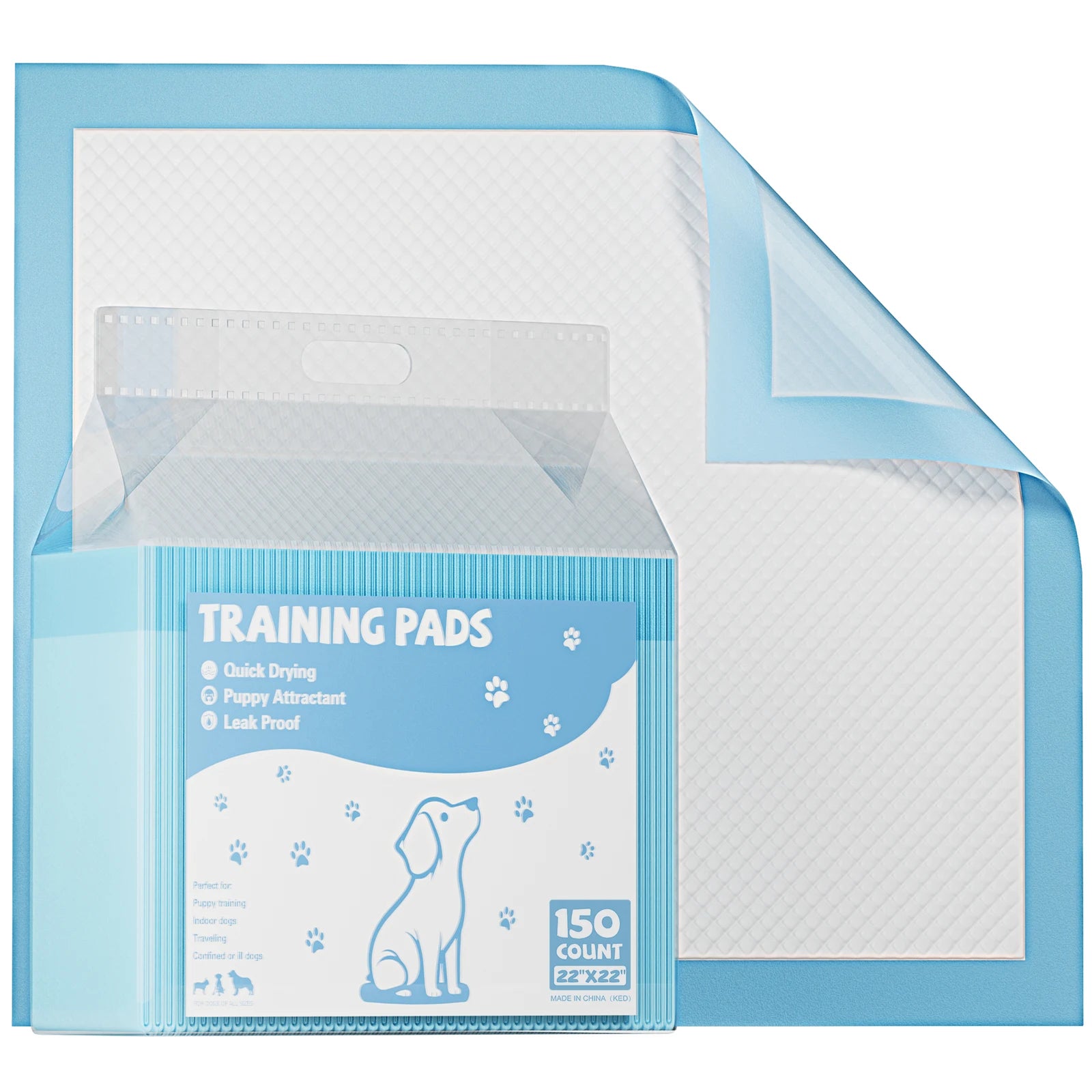 JHK 150 Count Super Absorbent Disposable Dog Cat Pee Pads