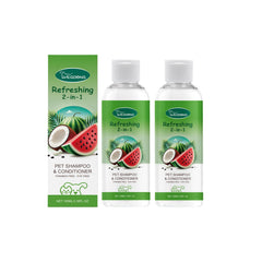 2 in 1 Hypoallergenic Dog Cat Shampoo Conditioner 100ml