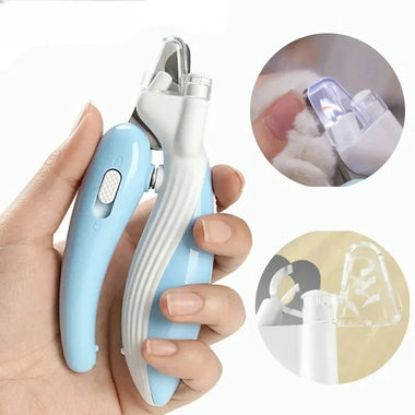 Professional LED Pet Nail Clippers for Dogs Cats Small Animals