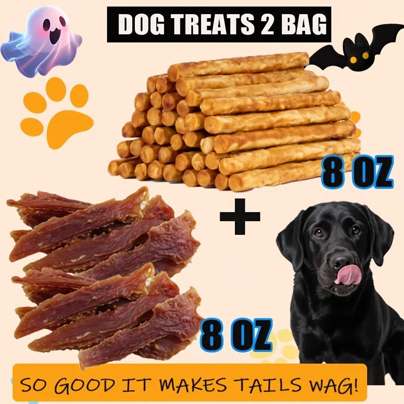 Assorted High Protein Dog Treats Chicken Duck Egg Yolk Snacks