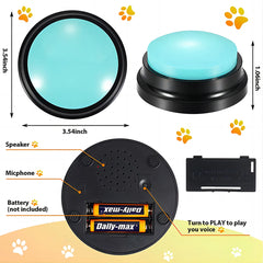 Dog Talking Buttons Voice Recording Training Buzzer Pet Communication Tool