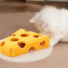 Interactive Cat Puzzle Box Felt Hide and Seek Mental Training Toy
