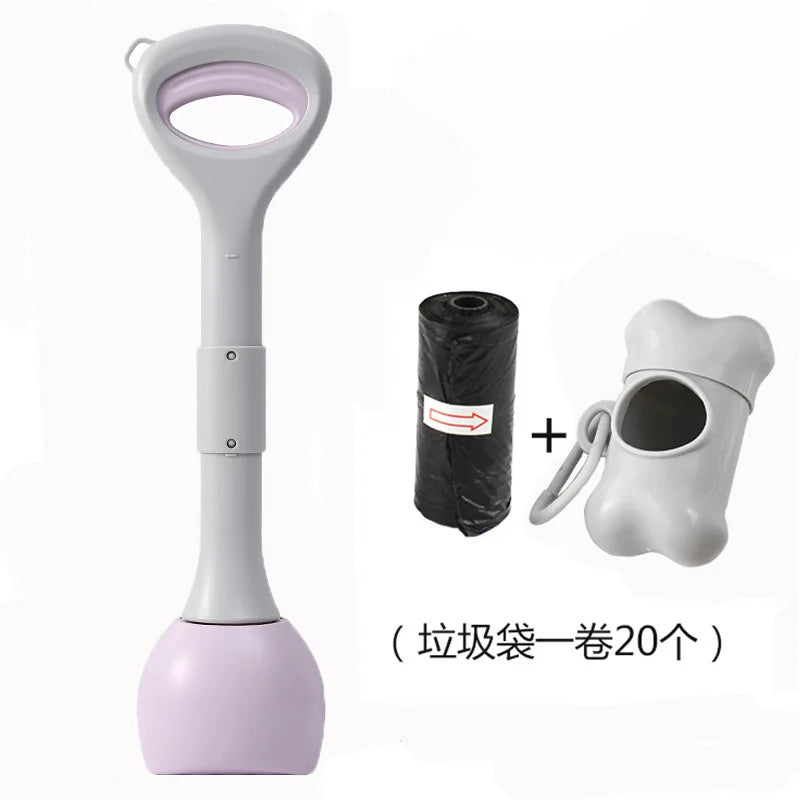 70cm Long Handle Dog Pooper Scooper Portable Waste Picker Tool