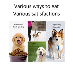 Dog Teething Stick Mixed Flavor Dental Chew Training Treat Snack