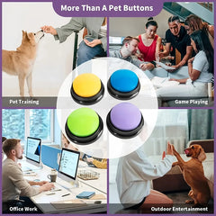 Dog Talking Buttons Voice Recording Training Buzzer Pet Communication Tool