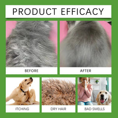 2 in 1 Hypoallergenic Dog Cat Shampoo Conditioner 100ml