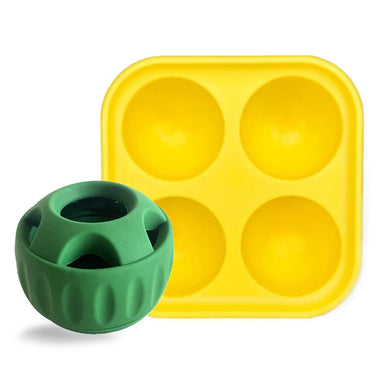 Interactive Silicone Dog Toy Treat Mold Frozen Enrichment Chew Resistant