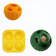 Interactive Silicone Dog Toy Treat Mold Frozen Enrichment Chew Resistant