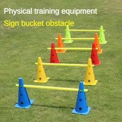Dog Agility Training Obstacle Set Jump Bars Pet Exercise Kit
