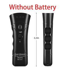 Ultrasonic Dog Barking Repeller Anti Bark Training Device Portable