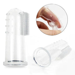 Super Soft Finger Toothbrush Pet Dog Cat Dental Cleaning Tool