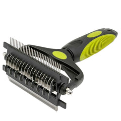 3 in 1 Dog Grooming Brush Deshedding Comb Knot Cutter Tool