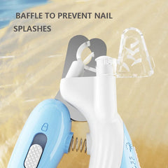 Professional LED Pet Nail Clippers for Dogs Cats Small Animals