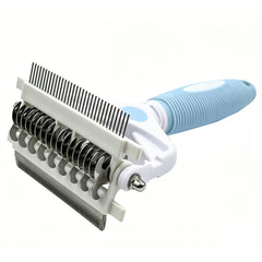 3 in 1 Dog Grooming Brush Deshedding Comb Knot Cutter Tool