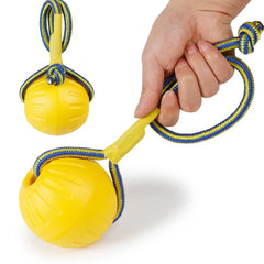 Indestructible Rubber Dog Ball Chew Fetch Training Interactive Pet Toy