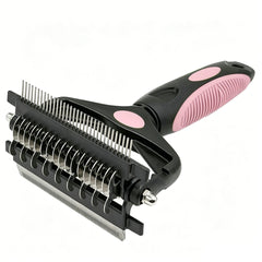 3 in 1 Dog Grooming Brush Deshedding Comb Knot Cutter Tool
