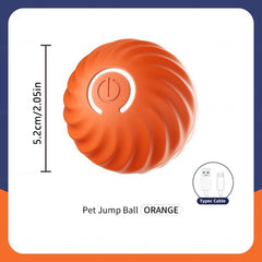 Smart Electronic Interactive Dog Ball USB Automatic Moving Pet Toy