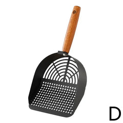 Stainless Steel Long Handle Cat Litter Scoop Waste Shovel Tool