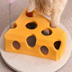 Interactive Cat Puzzle Box Felt Hide and Seek Mental Training Toy