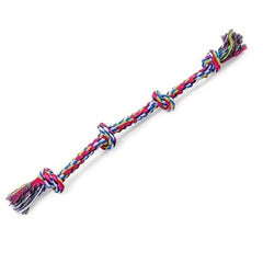 Durable Knot Dog Chew Toy Tug of War Interactive Medium Large