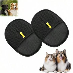 Pet Hair Removal Gloves Cat Dog Grooming Static Fur Remover