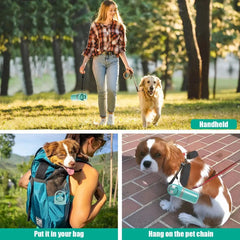Portable No Touch Dog Pooper Scooper Built In Waste Bag Grabber