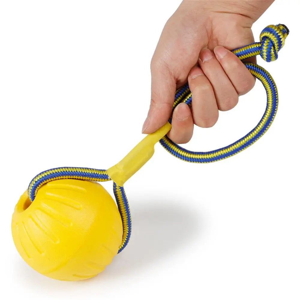 Indestructible Rubber Dog Ball Chew Fetch Training Interactive Pet Toy
