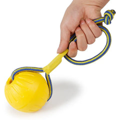 Indestructible Rubber Dog Ball Chew Fetch Training Interactive Pet Toy