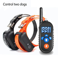 800m Remote Electric Dog Training Collar Shock Vibration Waterproof Device