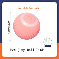 Smart Electronic Interactive Dog Ball USB Automatic Moving Pet Toy