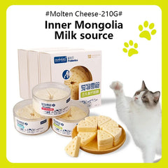 Freeze Dried Cheese Pet Snacks High Calcium Cat Dog Treats
