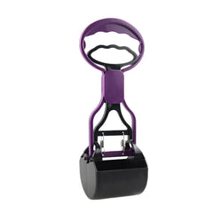 Heavy Duty Long Handle Dog Pooper Scooper Jaw Clamp Waste Picker