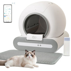65L Self Cleaning Cat Litter Box App Controlled WiFi