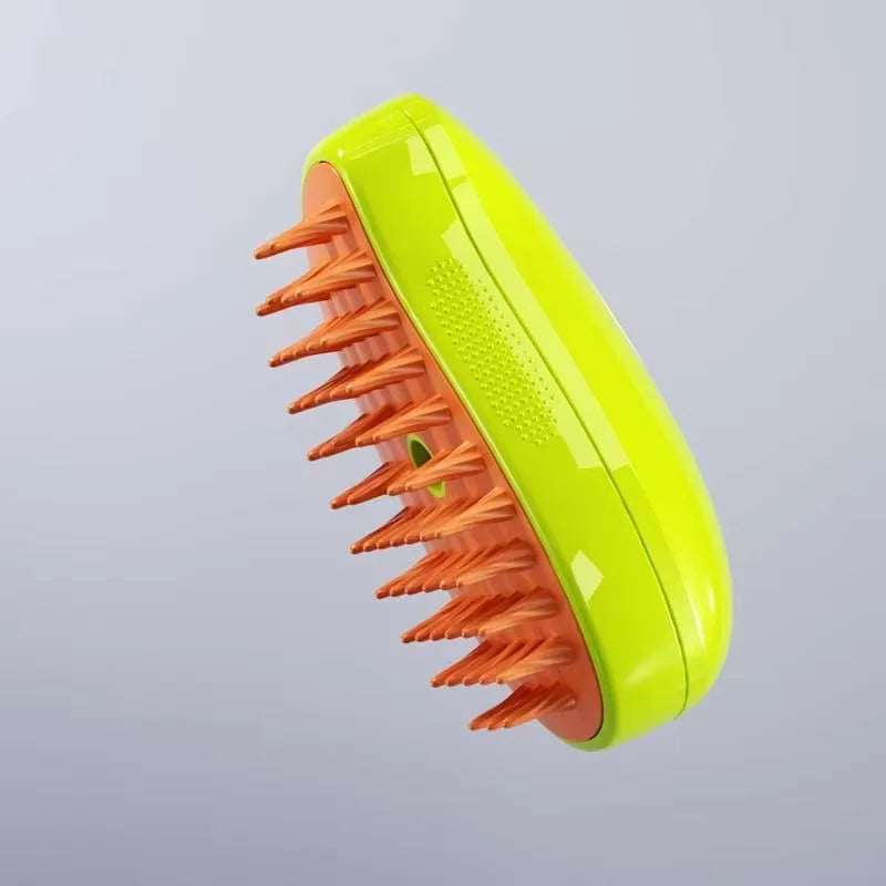 3 in 1 Electric Steam Spray Pet Grooming Massage Brush Comb