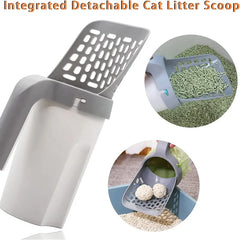 Reusable Cat Litter Scoop Pet Cleaning Tool Waste Box Cleaner