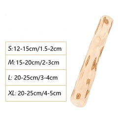 Natural Coffee Wood Dog Chew Stick Long Lasting Puppy Molar Toy