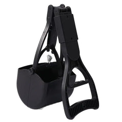 Heavy Duty Long Handle Dog Pooper Scooper Jaw Clamp Waste Picker