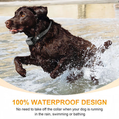Remote Control Waterproof Dog Training Collar Shock Vibration 3300ft Range