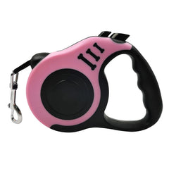 Retractable Nylon Dog Leash 3m 5m Strong Durable Puppy Lead