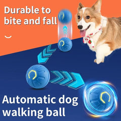 Smart Electronic Interactive Dog Ball USB Automatic Moving Pet Toy