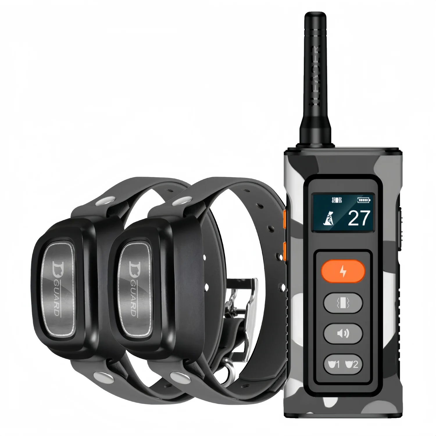 Remote Control Waterproof Dog Training Collar Shock Vibration 3300ft Range