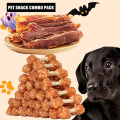 Assorted High Protein Dog Treats Chicken Duck Egg Yolk Snacks