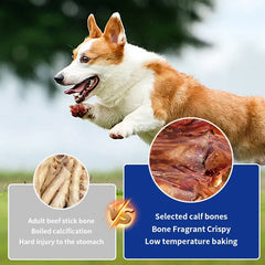 Crispy Beef Stick Bone Dog Chew Dental Large Size Treat